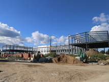 承德亞歐果仁有限公司在建杏核破碎、杏仁脫苦車間項目初見規(guī)模